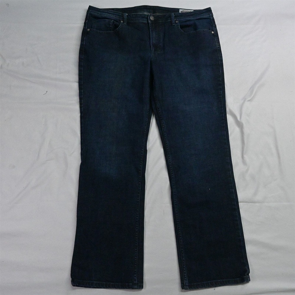 Buffalo David Bitton 38 x‎ 32 Jackson-X Straight Stretch Dark Denim Denim Jeans